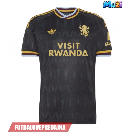 Lacne Muži Futbalové dres Aston Villa Amadou Onana #24 2026-27 Krátky Rukáv - Preč